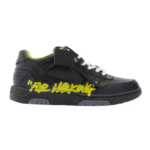 OFF-WHITE Out Of Office "ooo" Low Tops For Walking Black Yellow